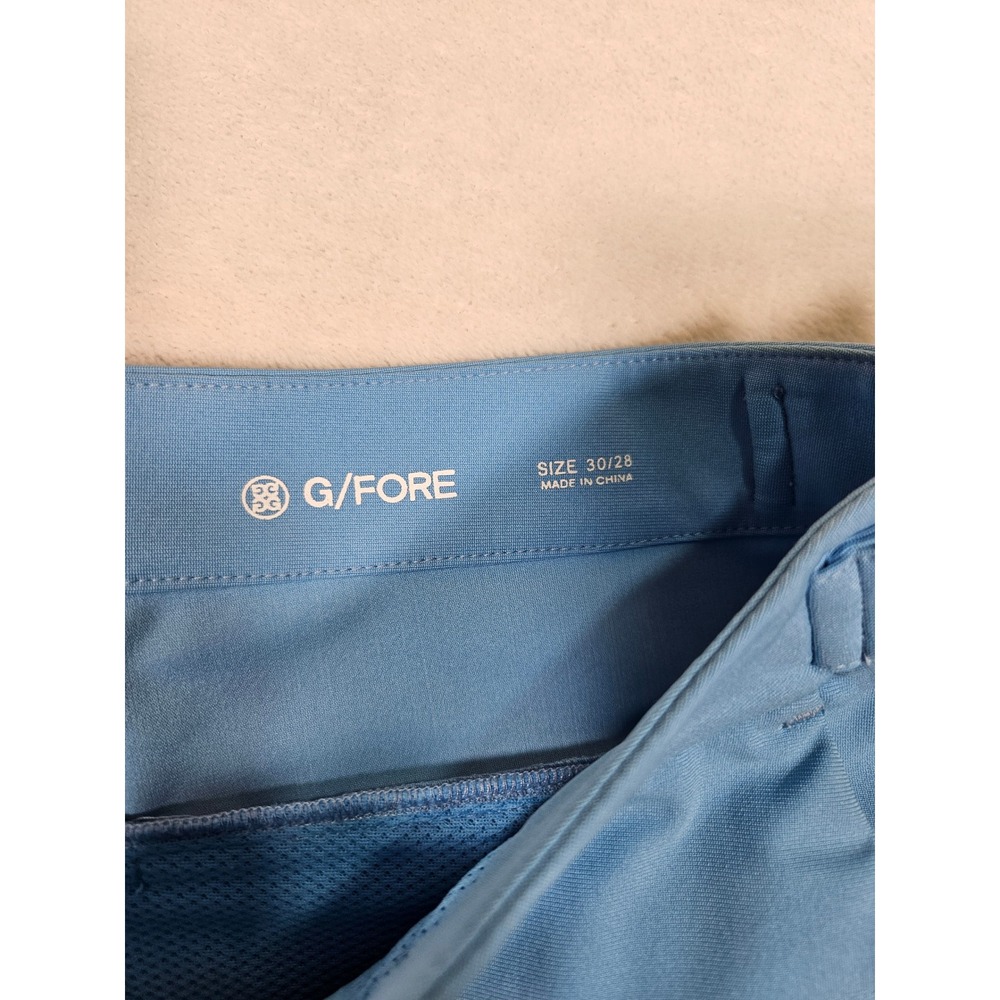 G/FORE Mens Cielo Blue Golf Trousers Side Adjusters G4MS23B91 Size 30/28 - Picture 3 of 8